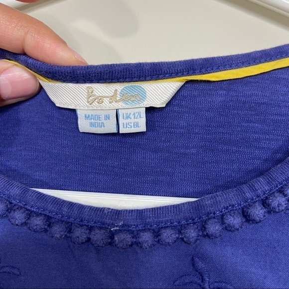 Boden Eyelet Embroidered Dress 8 - Picture 3 of 8